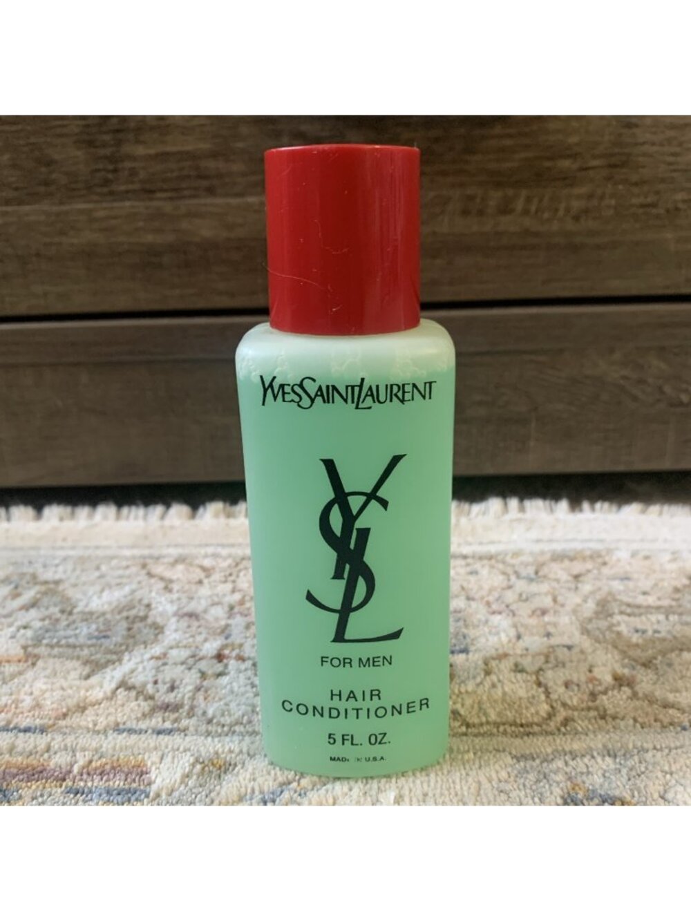 Vintage YSL Pour Homme Hair Conditioner 5 oz Yves Saint Laurent NOS